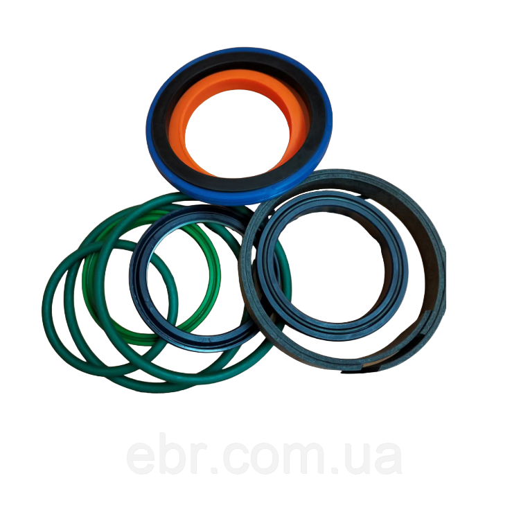991/20023, 991/00145, 991/00107 991/20003 Ремкомплект гідроциліндра 60x100, на JCB 3CX 4CX, фото 1
