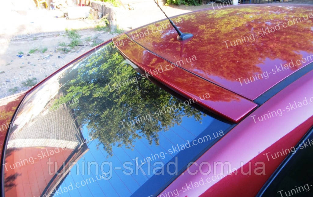 Спойлер на скло Шевроле Круз (спійлер заднього скла Chevrolet Cruze), фото 1