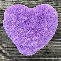 Подушка Сердце Cappone Фиолетовый