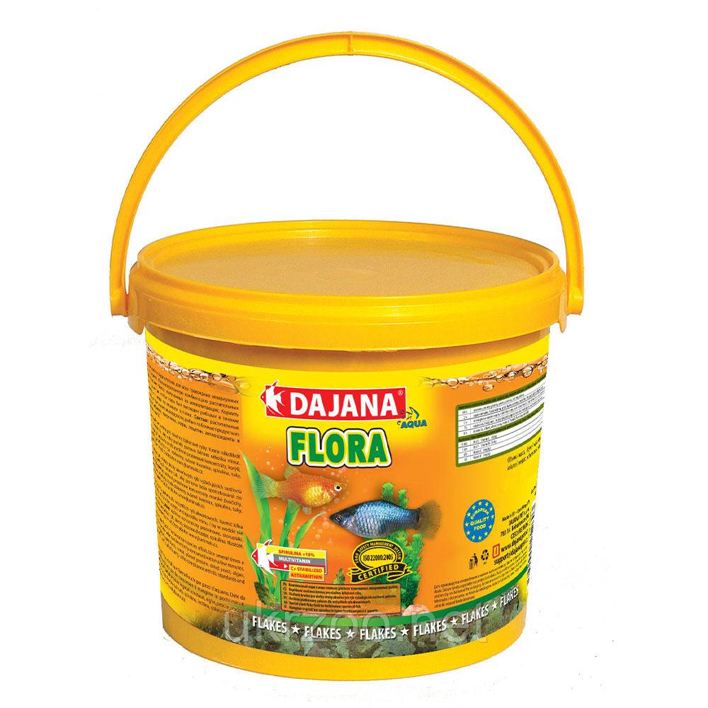 FLORA (10л/2кг) Спеціальний корм для травоїдних риб зі спіруліною