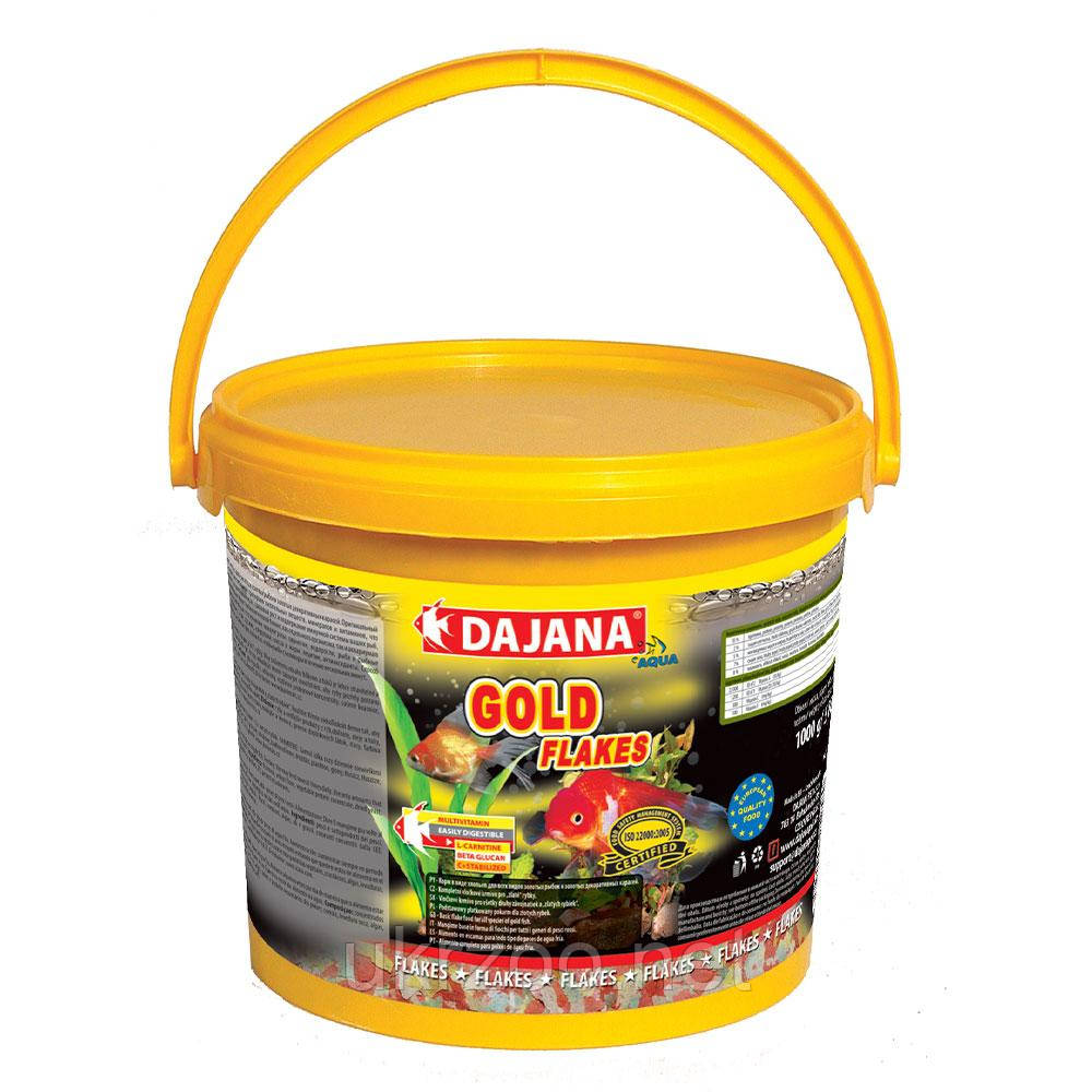 GOLD FLAKES (5л/1кг) корм у пластівцях для золотих рибок та декарат. карасів