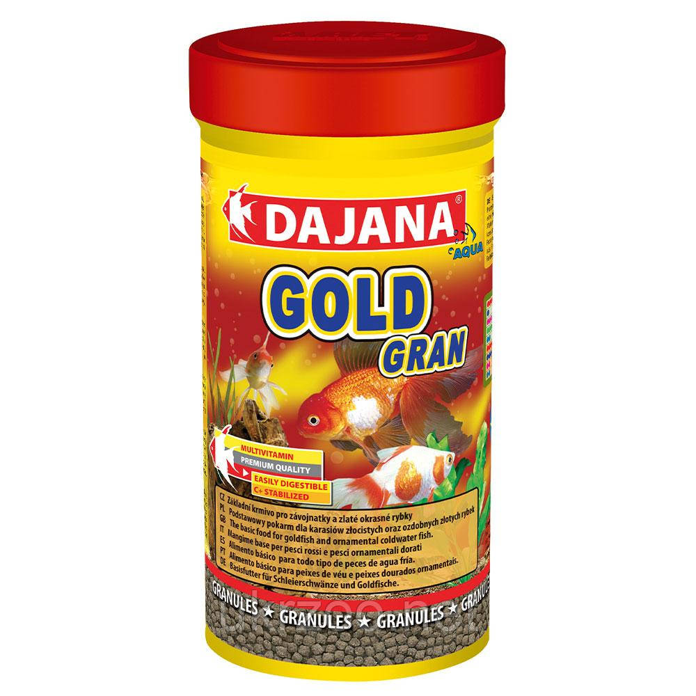 GOLD GRAN (250мл/110гр) Корм для золотих карасів та декорат. рибок у гранулах (6шт/уп)