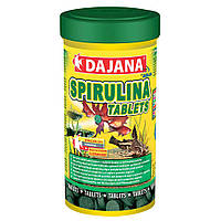 SPIRULINA Tablets (100мл/50гр) Корм для всіх риб з спіруліна в таблетках. (12шт/уп)