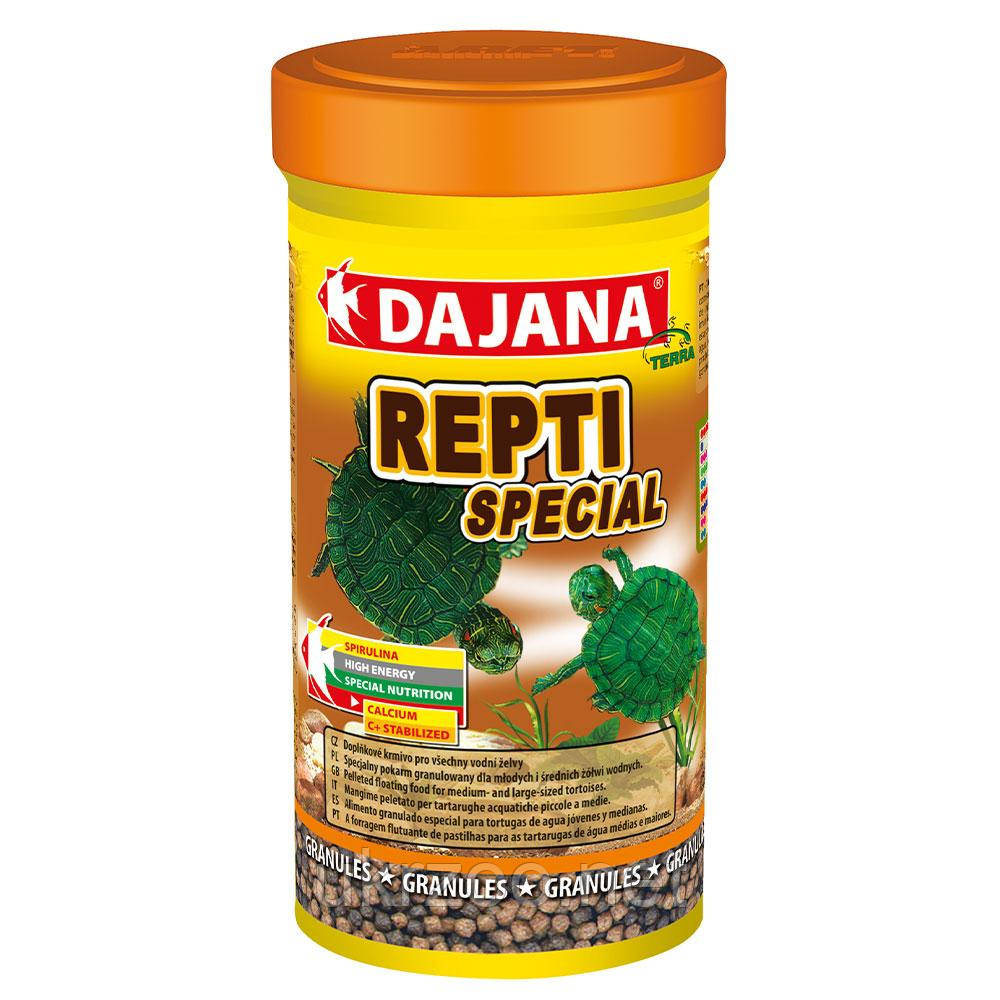 REPTI Special (250мл/110гр) Доп. корм для водяних черепах зі спірулиною. (6шт/уп)