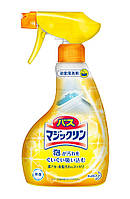 KAO Bath Magiclean Bubble Spray Спрей-пенка для ванны, с защитой от плесени, с ароматом лимона, 380 мл