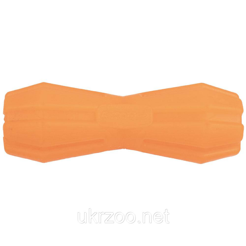 Іграшка "AGILITY"для собак гантель з отвором 15см, помаранчева, 40шт/ящ, фото 1