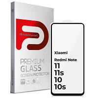 Стекло защитное Armorstandart Full Glue Xiaomi Redmi Note 11 / 11s / 10 / 10s Black (ARM62771)
