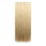 Штучне волосся на шпильках. Колір #22 Полуничний блонд, фото 2
