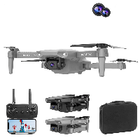 Квадрокоптер E99 Pro2 Gray дрон с 4К WiFi FPV камерой 20 минут полета + КЕЙС