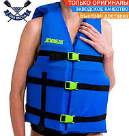 Страховочный жилет Jobe Universal Life Vest Blue 50-95кг ОГ 85-125 жилет спасательный Jobe 244823012 унисекс