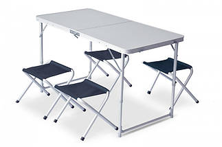Набір туристчиних розкладних меблів Pinguin Furniture Set (Petrol), фото 3