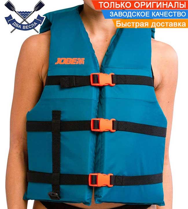 Страхувальний жилет Jobe Universal Life Vest Teal 50-95 кг ОГ 85-125 жилет рятувальний Jobe 244823003 унісекс