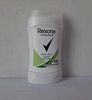 Твердий дезодорант антиперспірант Rexona (Рексона Алоє) 40 мл.