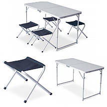 Набір туристчиних розкладних меблів Pinguin Furniture Set (Petrol), фото 6