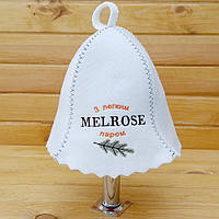 Шапка лазнева з логотипом "Melroze"