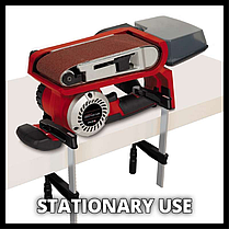 Потужна шліфмашина стрічкова акумуляторна Einhell TP-BS 18/457 Li BL - Solo : з АКБ 18V 2.5 Ач, об.х.х 120 - 250 м/хв, фото 5