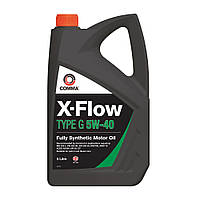 Моторное масло Comma X-FLOW TYPE G 5W40 автомасло синтетическое 4л (XFG4L)