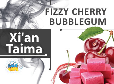 Ароматизатор Xi'an Taima Fizzy Cherry Bubblegum (Шипуча вишнева жувальна гумка)