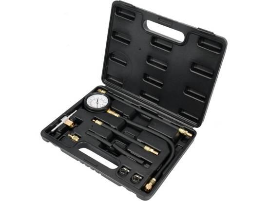 Компресометр для бензинових двигунів YATO YT-73024: 0-0.7 МПа, набір: 9 шт + кейс