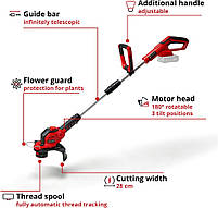 Тример акумуляторний Einhell GE-CT 18/28 Li-Solo (без АКБ та зарядного пристрою), фото 10
