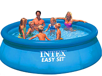 Літній басейн наливний сімейний для дорослих 183х51 см,Надувний басейн INTEX,Давальні надувні басейни