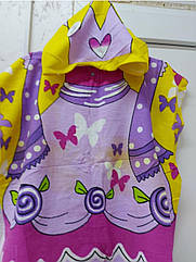 Дитяче пончо мікрофібра По01