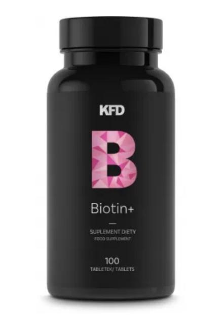 Біотин в таблетках KFD Biotin + 100 таблеток EXP 05/24 року включно