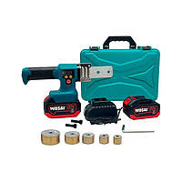 Акумуляторний паяльник WOSAI для пластикових труб 2акк 4а/г (2034)