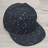 Кепка детская снепбек (Snapback) Черный 50-54р (2226)