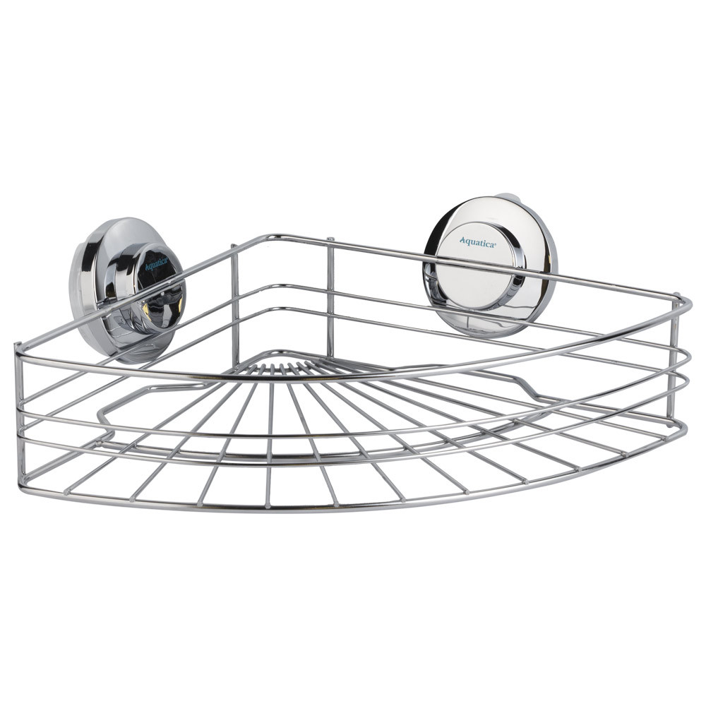 Кошик на вакуумних присосках кутовий s38 294×210×90 мм AQUATICA (9783831)