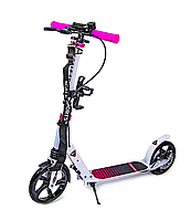 Двоколісний самокат Skale Sports SS-12 з дисковим гальмом і Led-ліхтариком