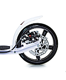 Двоколісний самокат Skale Sports SS-12 з дисковим гальмом і Led-ліхтариком, фото 4