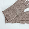 Комплект жіночий зимовий (шарф+рукавички) M&JJ One size бежевий 8025 - 4076, фото 3
