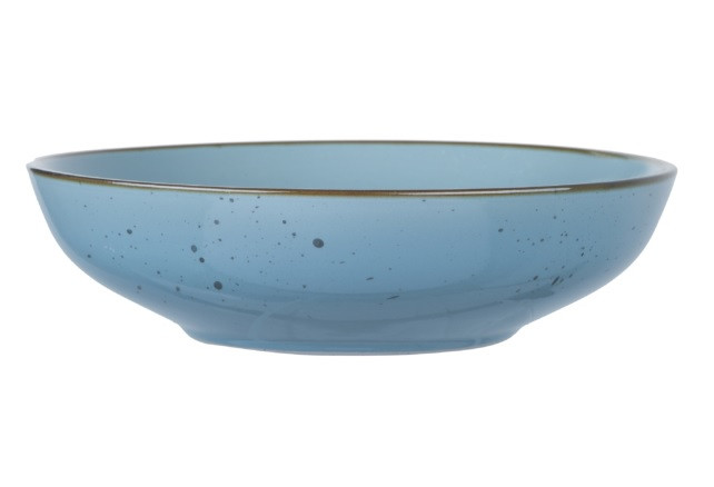 Тарілка супова Ardesto Bagheria 20 см Misty blue кераміка AR2920BGC