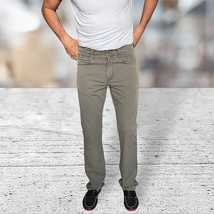 Брюки Wrangler Regular Fit Stretch - Gray, фото 1