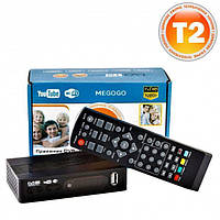 Приставка для телевизора T2 MG811, ТВ приставка с YouTube Wi-Fi HDMI USB, приставка с пультом ДУ Черный