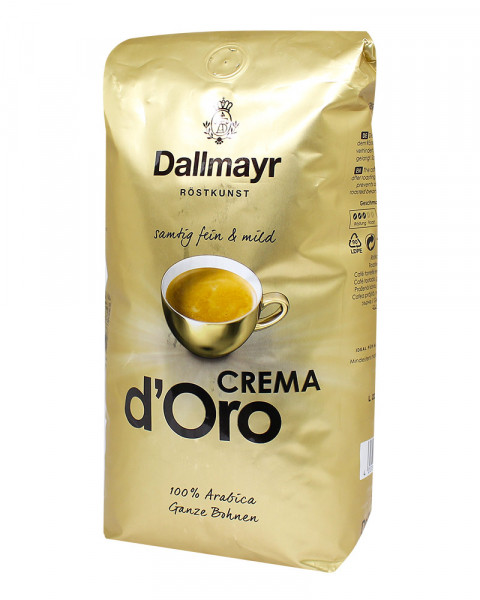 Кава в зернах Dallmayr Crema d'Oro 1 кг.