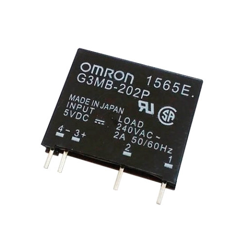 Чіп Omron G3MB-202P SIP4, Твердотільне реле SSR 5В-240В 2A