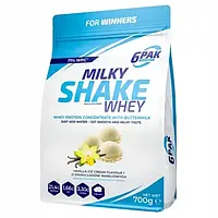 Протеїнова добавка Milky Shake Whey lody 700 г зі смаком ванілі