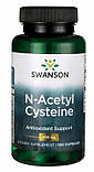 Вітаміни Капсули Swanson N-Acetyl Cysteine ​​​​Cysteine​​ 100 шт., фото 2