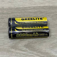 Акумулятор (1шт) 18650 Greelite 4.2V 9.6Wh Li-ion батарейка MS-753 для ліхтарика
