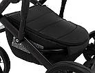 Коляска 2 в 1 для двійні Bair Next DUO ECO 22 лате, фото 10