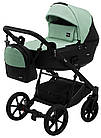 Коляска 2 в 1 Bair Kiwi ECO BK-8/15 м'ятний / чорний, фото 2