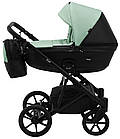 Коляска 2 в 1 Bair Kiwi ECO BK-8/15 м'ятний / чорний, фото 3