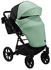 Коляска 2 в 1 Bair Kiwi ECO BK-8/15 м'ятний / чорний, фото 7