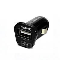 Адаптер автомобильный зарядное устройство REMAX Mini RCC-101 1USB 2.1A Black