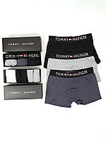 Комплект шкарпеток і трусів чоловічих Tommy Hilfiger. Набір нижньої білизни 3шт та шкарпетки 6 пар Томмі Хілфігер, фото 8