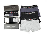 Комплект шкарпеток і трусів чоловічих Tommy Hilfiger. Набір нижньої білизни 3шт та шкарпетки 6 пар Томмі Хілфігер, фото 5