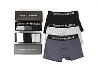 Комплект шкарпеток і трусів чоловічих Tommy Hilfiger. Набір нижньої білизни 3шт та шкарпетки 6 пар Томмі Хілфігер, фото 6
