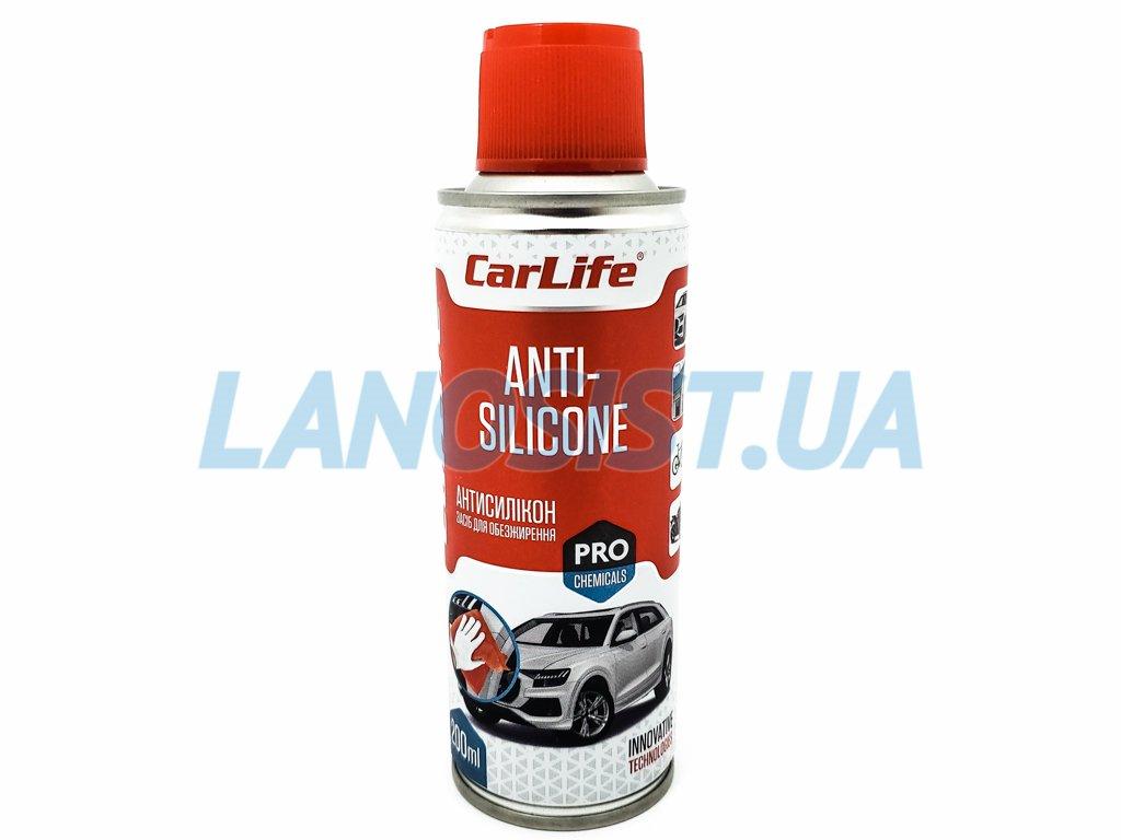 Знежирювач антисиликон CarLife 200мол CF220